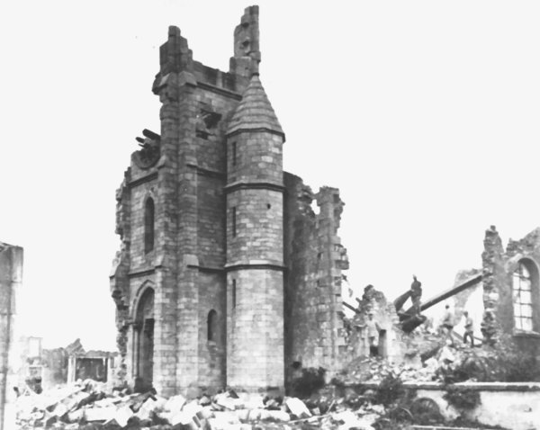 Xivray, ruines de l'glise